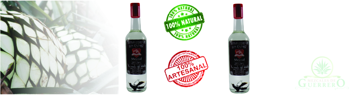 MEZCAL ARTESANAL CON AVISPA MULA DEL DIABLO